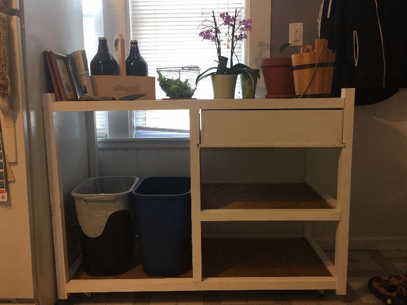 Potting / Crafting / Utility Table on wheels