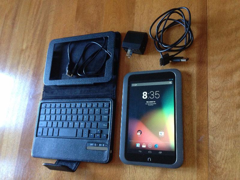 Modded Nook HD Android Tablet 8GB, Wi-Fi, 7in, Black