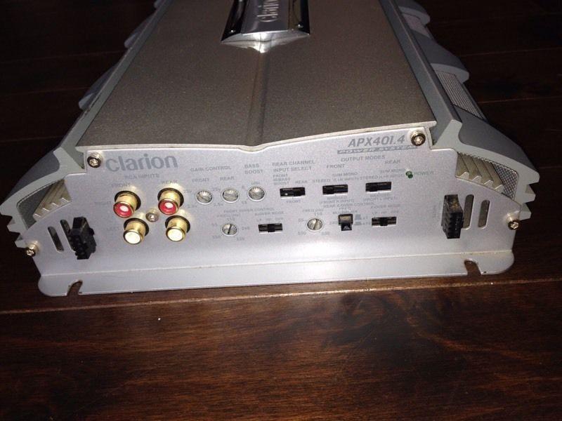 Clarion 400w 4 Channel Amp
