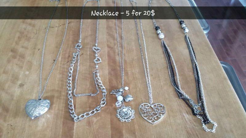 Necklaces - 5 for 20$ !!!!