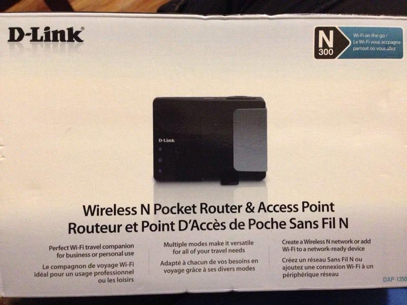 D-Link Wireless N Pocket Router & Access Point