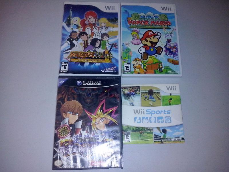 Nintendo Wii & Gamecube Games