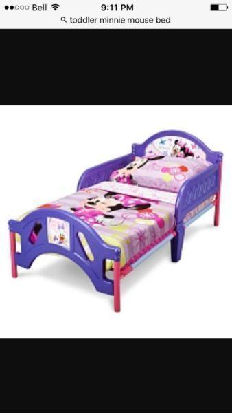 Mini Mouse Bed/ Mattress/ Bedding $80