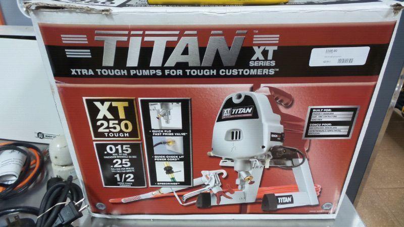 Titan XT series paint sprayer