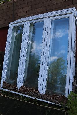 Set of 4 used windows