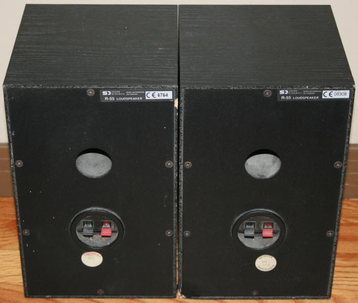 3 Pairs Of Bookshelf Speakers Sound Dynamics, Polk Audio