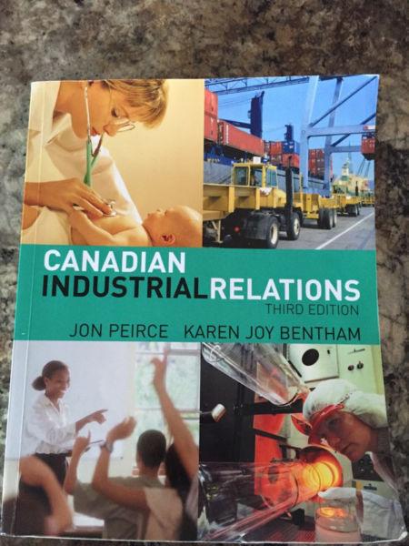 Canadian Industrial Relations 3rd Edition
