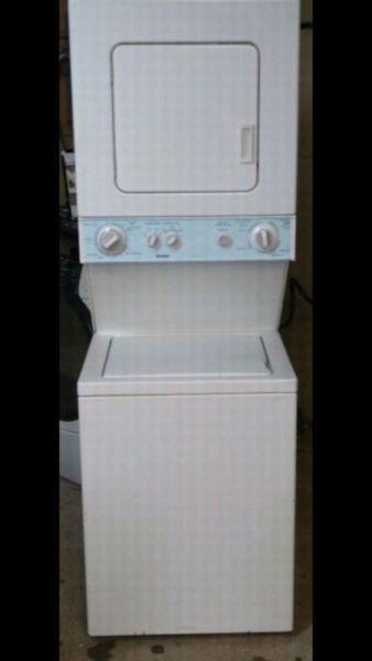 ISO stackable washer and dryer