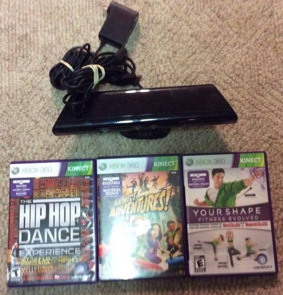 Kinect with 3 Games!!