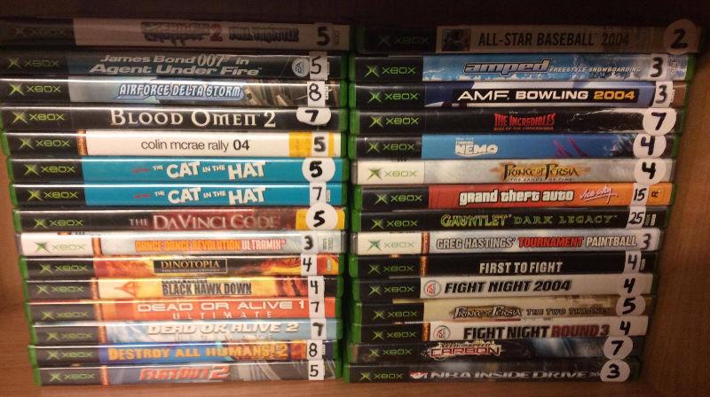 Original Xbox Games!! Over 120 Games!!