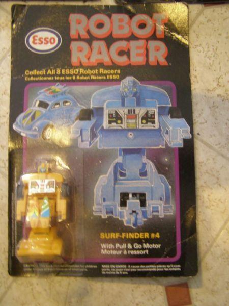 Vintage Esso Robot Racer Transformers
