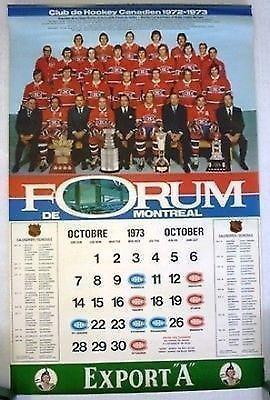 Wanted: Paying CASH for 1950-60's-1970's Export 'A' Hockey Calendars