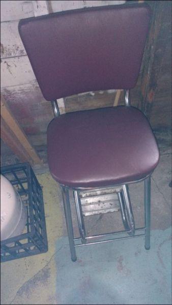 Vintage old style seat/step stool