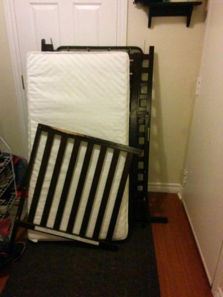 4 in 1 Crib with Mattress