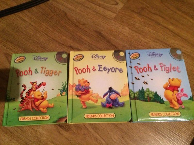 Hard cover Winnie the Pooh books