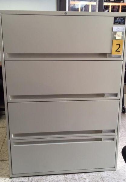 4 Drawer Lateral Filing Cabinets