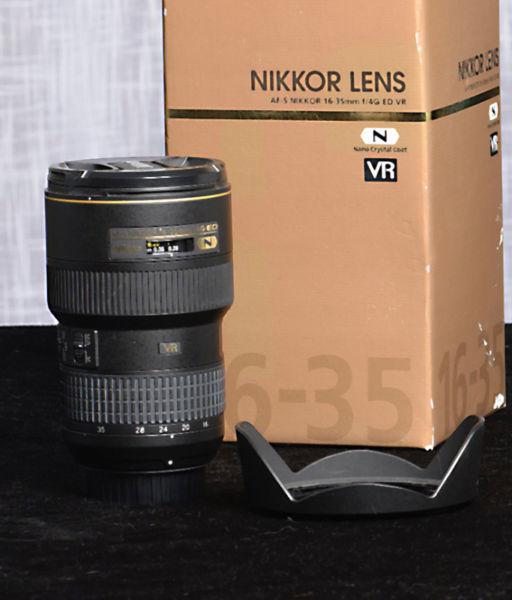 NIKON AF-S 16-35MM F4 G ED VR Lens