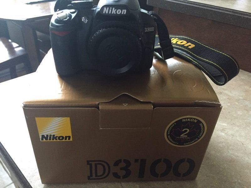 Nikon D3100 with Accessories