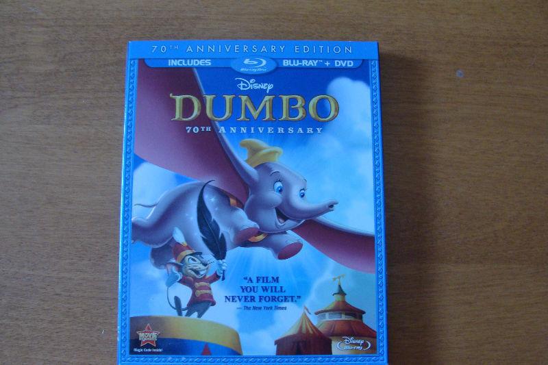 New, Dumbo blu-ray/dvd combo