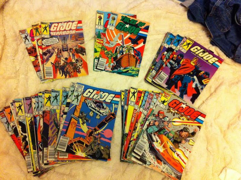 Vintage (1980's) GI Joe Comics (62 total) - all for only $150 !!