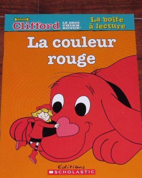 Box of 12 french clifford books