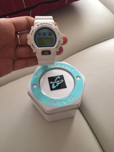 Baby G shock resistant watch