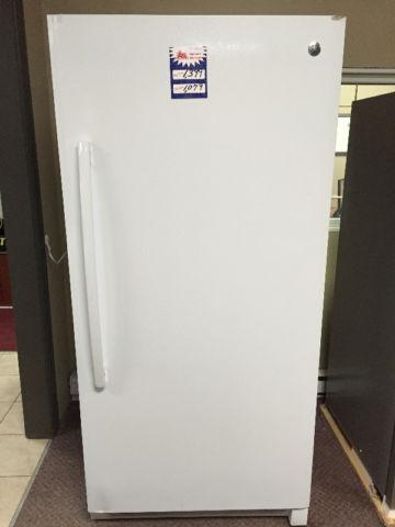 GE Upright Manual Defrost Freezer