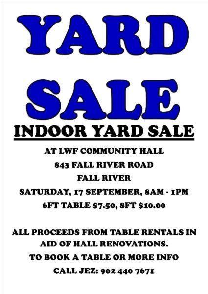 Community Indoor Yard Sale