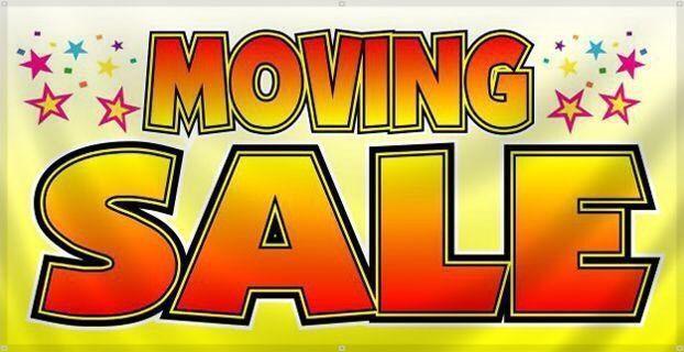 Moving sale / yard sale 9am-1pm