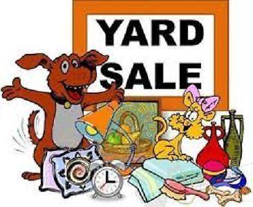 Labour Day Weekend Yard Sale--postponed until Sunday @ 11am!