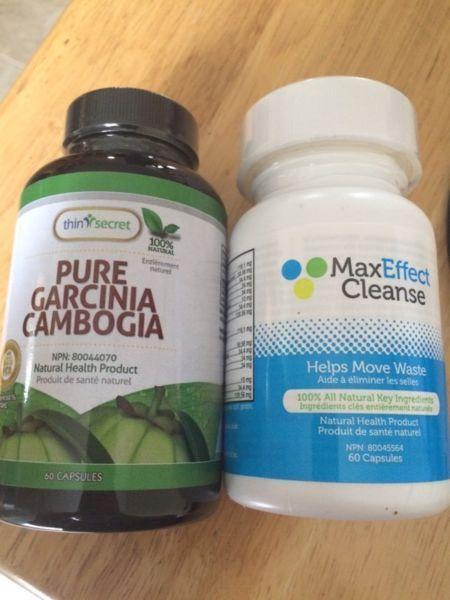 BRAND NEW. Pure Garcinia Cambogia and MaxEffect Cleanse