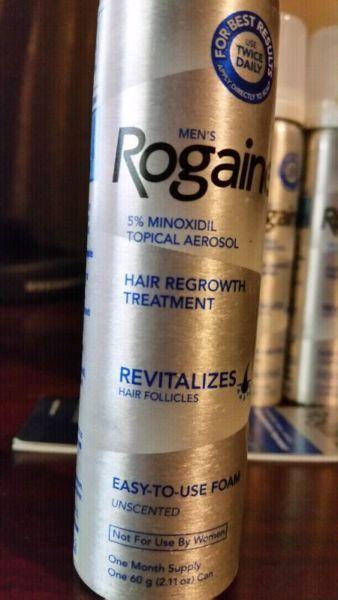 ROGAINE FOAM (Men 5% Minoxidil) 4x60g 4 Month Supply
