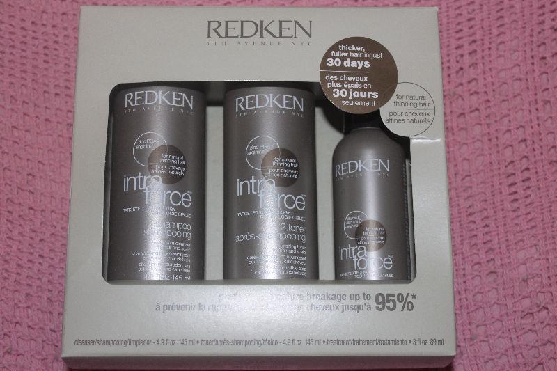 REDKIN HAIR STRENGTHENER / REBUILDER SET