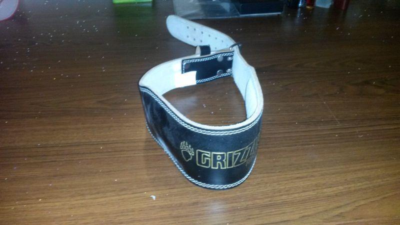 GRIZZLY WEIGHT LIFTING BELT