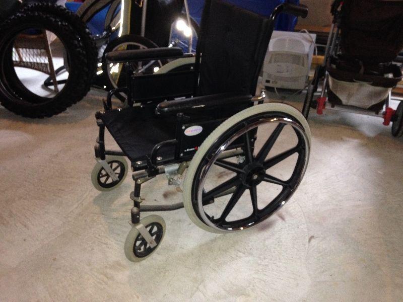 Wheel Chair - Black - Good Condition - must sell- moving