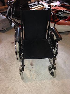 Wheel Chair - Black - Good Condition - must sell- moving