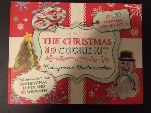 Unopened Christmas 3D Cookie Kit