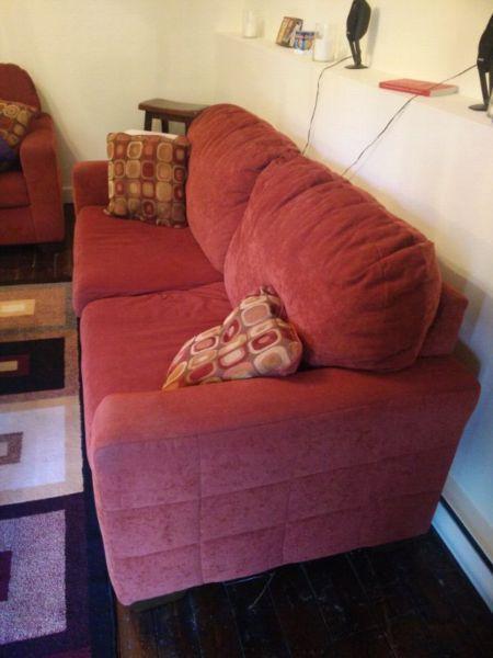 Great condition. Couch and love seat. 250 obo