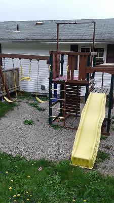 Beautiful wooden play ground