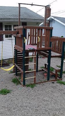 Beautiful wooden play ground