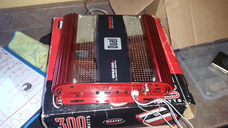 300w amp and 10