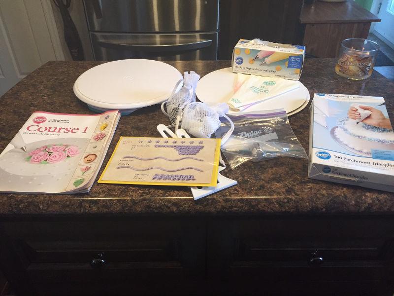 CAKE DECORATING SUPPLIES! over $100 value!!