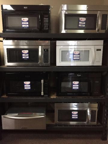 Huge Sepection Of Oven The Range Microwaves!