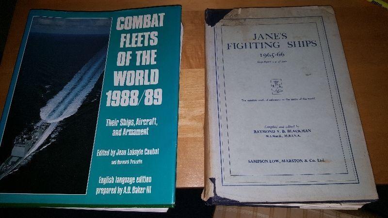 Navy reference books Janes Fighting Ships