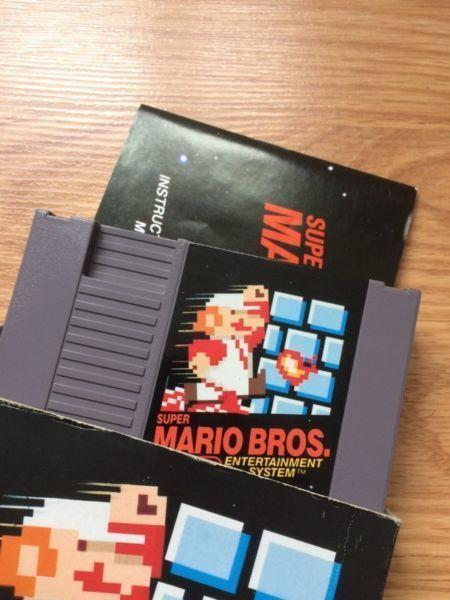 SOLD! Classic Nintendo Games in the box!