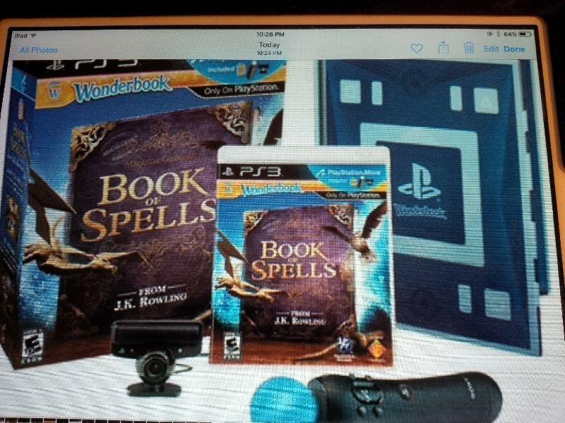 PS3 Wonderbook Book of Spells