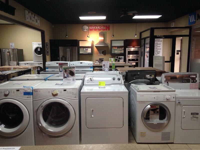 Selection Of New Appliances In Stock