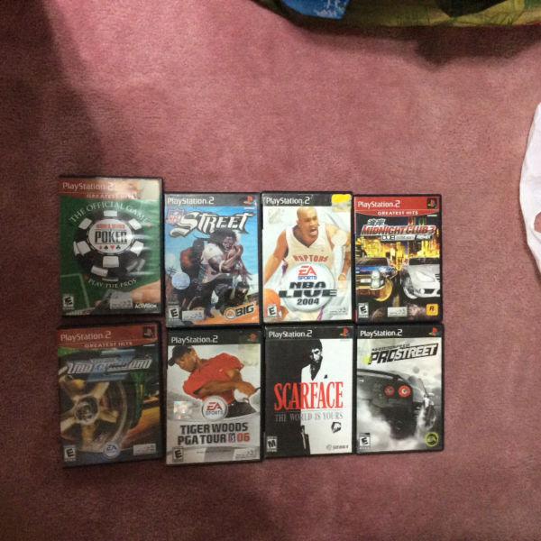 PS2 games