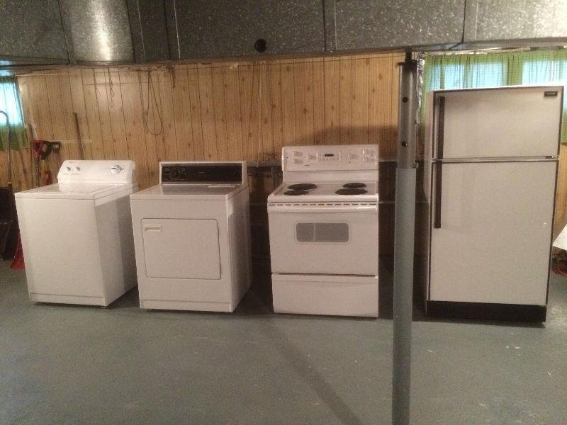 4 Kenmore appliances for sale
