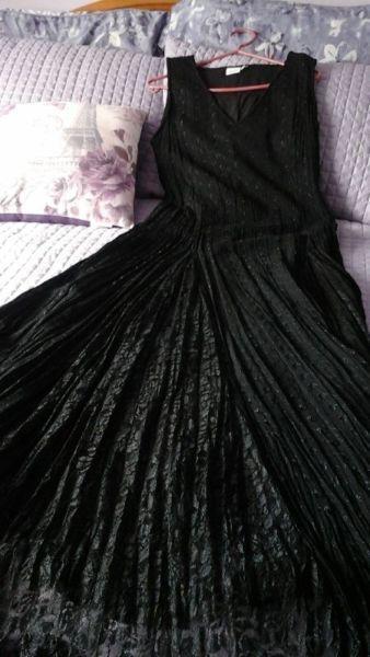 long black lace dress,great prom dress